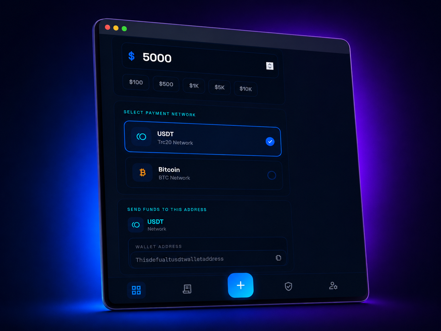 VaultX dashboard detail